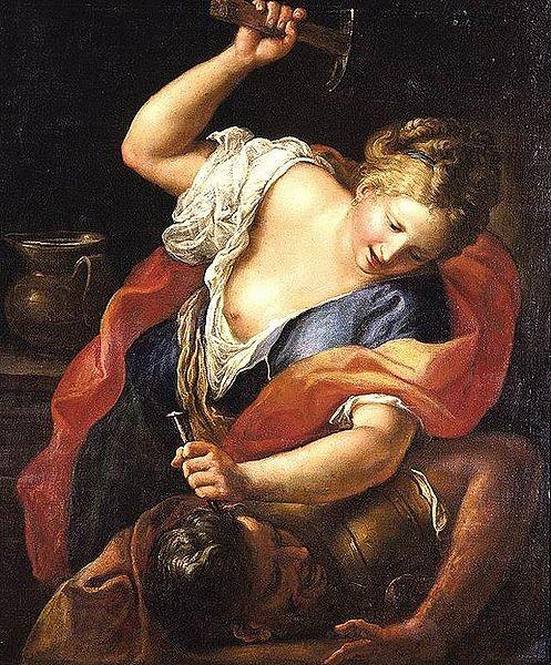 Gregorio Lazzarini Jael and Sisera China oil painting art